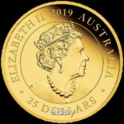 Australien 25 Dollar 2019 Australian Sovereign 200. Geb. Königin Victoria Gold PP
