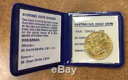 BJSTAMPS 1983 $200 Two Hundred Gold Koala Royal Australian Mint BU. 2943 oz