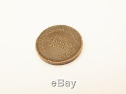 C1855 Charles Harrold Co Birmingham St Pauls Alloying Gold Australian Token Coin