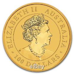 CH/GEM BU 1 oz. 2019 $100 Gold Australian Kangaroo Coin 1 Ounce. 9999