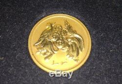Coca Cola Australian Gold Sovereign Coin 1997 Limited Edition