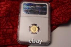 Extremely Rare Find! 1/25oz 2011 Australia'DINGO' NGC PF70 9999 Fine Gold Coin