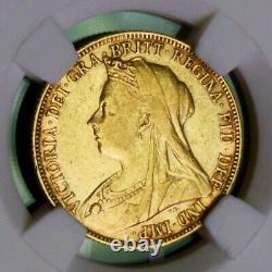 FULL GOLD SOVEREIGN of the BRITISH EMPIRE 1900 AUS (Perth). 2354 ozt Victoria R