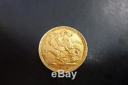 Full Sovereign 1889 Veiled Victoria, Sydney Gold Coin