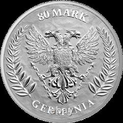 Germania 2020 80 Mark Germania 1 Kilo 1 Kg 999.9 Silver BU Coin