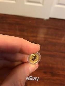 Gold 1997 Australia Lunar Ox 1/20 Rarest Perth Mint Key Date