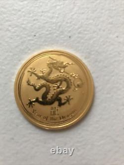 Gold 1oz 0.9999 Elizabeth Australia 100 Dollars Coin
