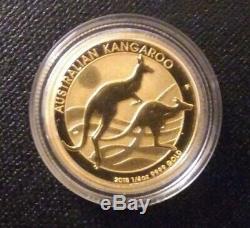 Gold Bullion Coin 1/4oz 9999 2018 Australian Kangaroo Perth Mint