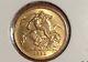 Gold Coin 1911s Australian Half Sovereign (high Grade) 22 Ct Gold