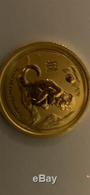 Gold Coin 2016 Australian Lunar Monkey 1 tenth ounce