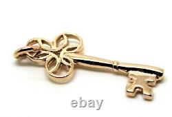 Kaedesigns 375 Genuine New 9ct Rose Gold Solid 21st Or 18th Key Pendant / Charm