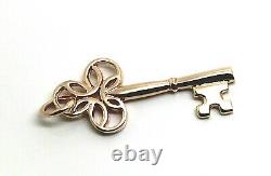 Kaedesigns 375 Genuine New 9ct Rose Gold Solid 21st Or 18th Key Pendant / Charm