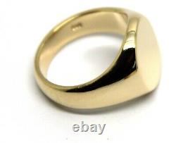Kaedesigns Full Solid Heavy New 9ct Yellow Gold Oval Signet Ring Size H