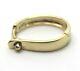 Kaedesigns New 18ct 750 Yellow Gold Plain 13mm Large Size Enhancer Bail Clasp