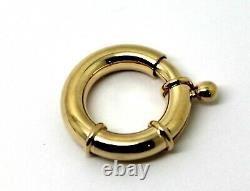 Kaedesigns New Genuine 10mm 9ct 9k Yellow Gold Bolt Ring ClaspFree Post In Oz