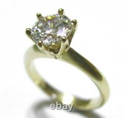 Kaedesigns New Genuine 9ct Solid Yellow Gold Engagement Ring Size N 1/2