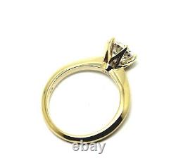 Kaedesigns New Genuine 9ct Solid Yellow Gold Engagement Ring Size N 1/2
