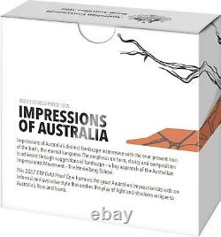 Kangaroo 1/10 OZ 9999 Gold Australia 2022 impressions of AUSTRALIA PROOF