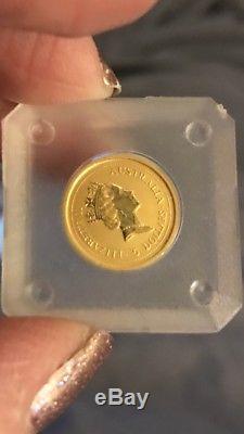 Krugerrand 1996 Australian Gold Nugget coin 1/20 oz