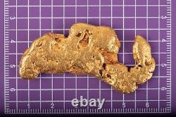 Large natural gold nugget from Australia. 73.24 Grams. With Shipping Insurance