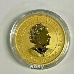 Lot of 10 Gold 2022 Gold 1 oz Australian Kangaroo $100 Coin. 9999 Fine BU Coins