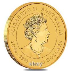 Lot of 20 2023 1/10 oz Gold Lunar Year of The Rabbit BU Australia Perth Mint