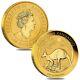 Lot Of 2 2019 1 Oz Australian Gold Kangaroo Perth Mint Coin Bu In Cap