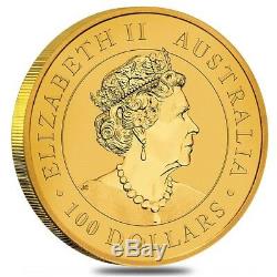Lot of 2 2019 1 oz Australian Gold Kangaroo Perth Mint Coin BU In Cap