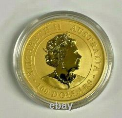 Lot of 3 Gold 2022 Gold 1 oz Australian Kangaroo $100 Coin. 9999 Fine BU Coins