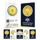 Lot Of 5 2017 1/2 Oz Gold Kangaroo Coin Royal Australian Mint Veriscan. 9999 F