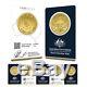Lot of 5 2017 1 oz Gold Kangaroo Coin Royal Australian Mint Veriscan. 9999 Fin