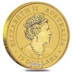 Lot of 5 2020 1/10 oz Australian Gold Kangaroo Perth Mint Coin. 9999 Fine BU