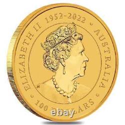 Lot of 5 2023 1 oz Australian Gold Kangaroo Perth Mint Coin. 9999 Fine BU In