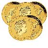 Lot Of 5 Gold 2017 Australian Gold Kangaroo 1oz $100 Coins. 9999 Fine Bu
