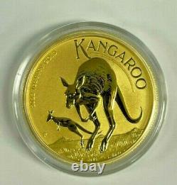 Lot of 5 Gold 2022 Gold 1 oz Australian Kangaroo $100 Coin. 9999 Fine BU Coins