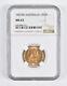 Ms63 1907-m Australia 1 Sovereign Gold Coin Ngc 1672
