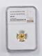 Ms69 2017-p Australia $5 Year Of The Rooster 1/20 Oz. 999 Fine Gold Ngc 2949