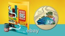 NEW 2023 Aussie BIG Things $1 Coin Full Set + COLOURED GIANT MURRAY COD + Album
