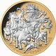 Niue 2021 Great Lunar Zodiac Race Year Ox $8 5 Oz Gilt Pure Silver Gilded Proof