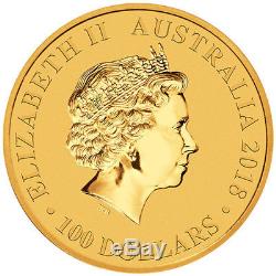 ON SALE! 2018 1 oz Australian Gold Bird Of Paradise Coin (BU)