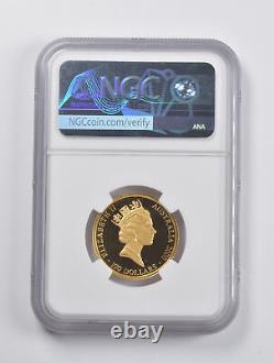 PF64UCAM 2000-P Australia $100 Gold Coin Sydney Olympics Colorized NGC 2940