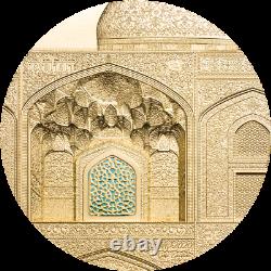 Palau 2020 500$ Tiffany Art Isfahan Gold 5 Oz Gold Coin