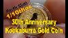 Perth Mint 1 10thoz 30th Anniversary Kookaburra Gold Coin