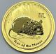 Perth Mint, Lunar Series 2008 Year Of The Mouse, $100 1 Oz 9999 Gold Coin