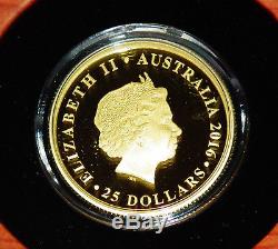 Pre-Owned 2016 Full Australian Sovereign 22ct Gold Coin Queen Elizabeth II #1