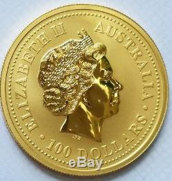 Priced to sell! Year 2000Australian Perth Mint 1 oz Lunar Gold Dragon