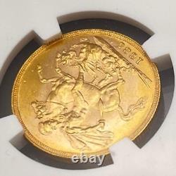 Queen Victoria 1885 M Australian Gold Coin Antique