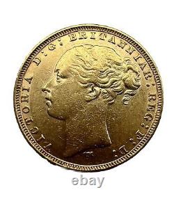 Queen Victoria Gold Australia 1879 sovereign
