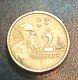 Rare 1989 Australian $2 Two Dollar Coin With The Hh And Rdm Initials Circulated