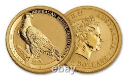 (RARE) 2016 Australian 1/10 oz Wedge Tailed Eagle. 9999 GOLD Coin (In Capsule)